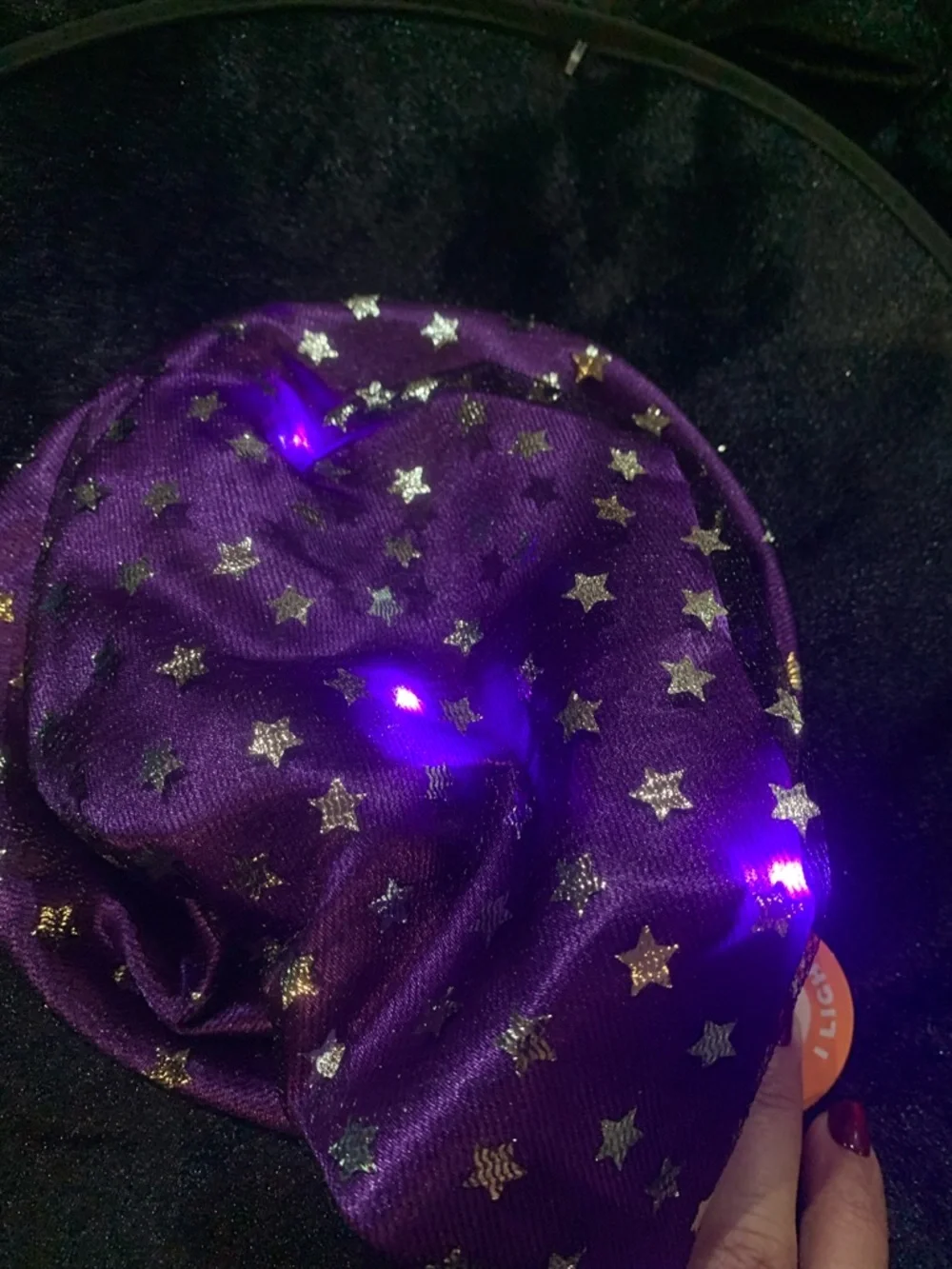 Hyde & Eek! Boutique Light-Up Starlight Witch Costume kids' Halloween outfit set - Picture 7 of 8
